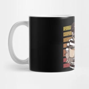 Pug Dog Drinking Coffee Mug